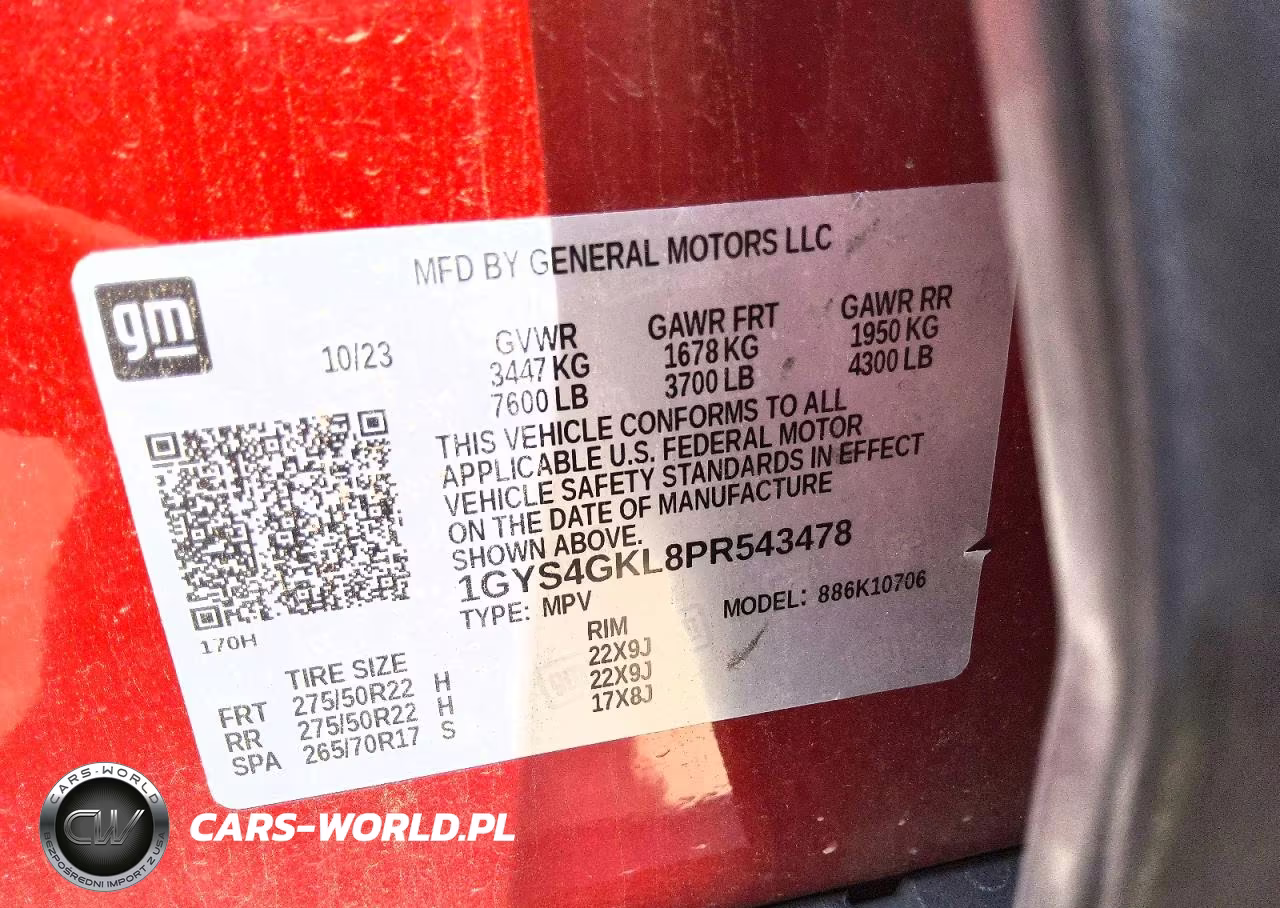 2023 Cadillac Escalade Sport Platinum VIN:1GYS4GKL8PR543478 - 13
