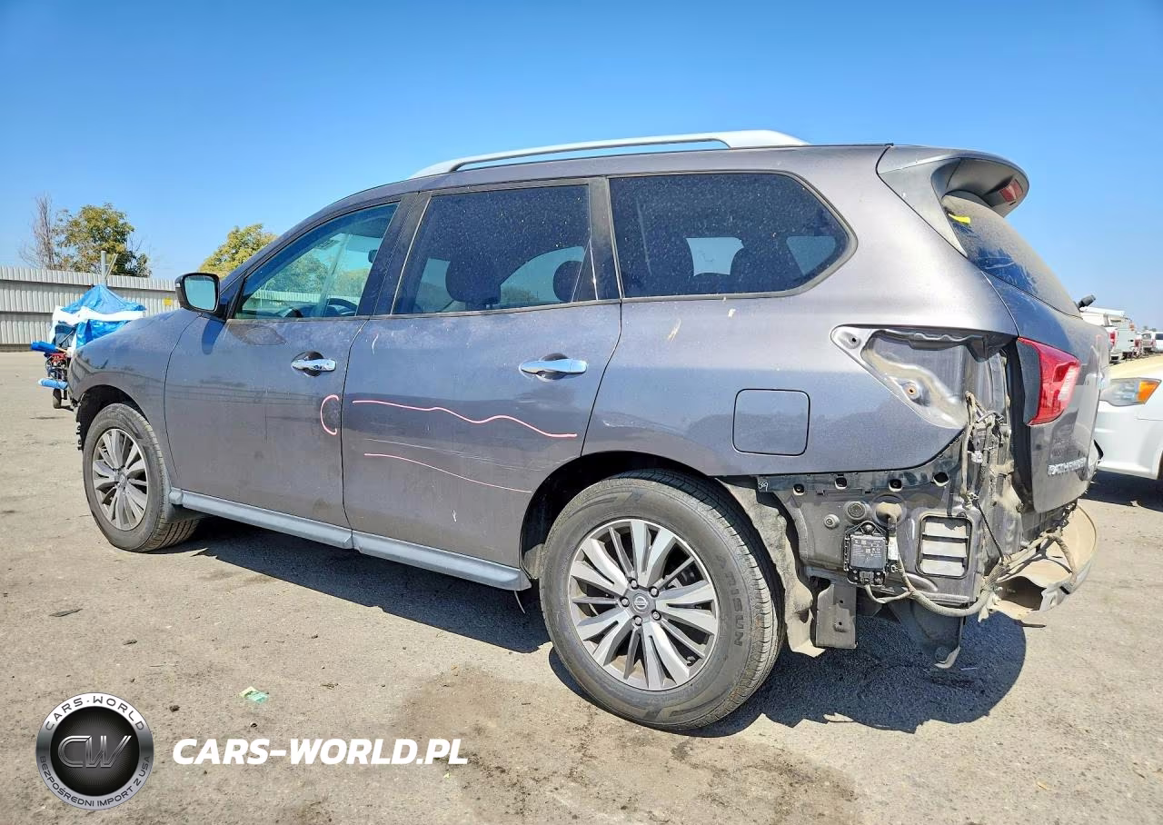2019 Nissan Pathfinder Sv VIN:5N1DR2MN7KC639854 - 2