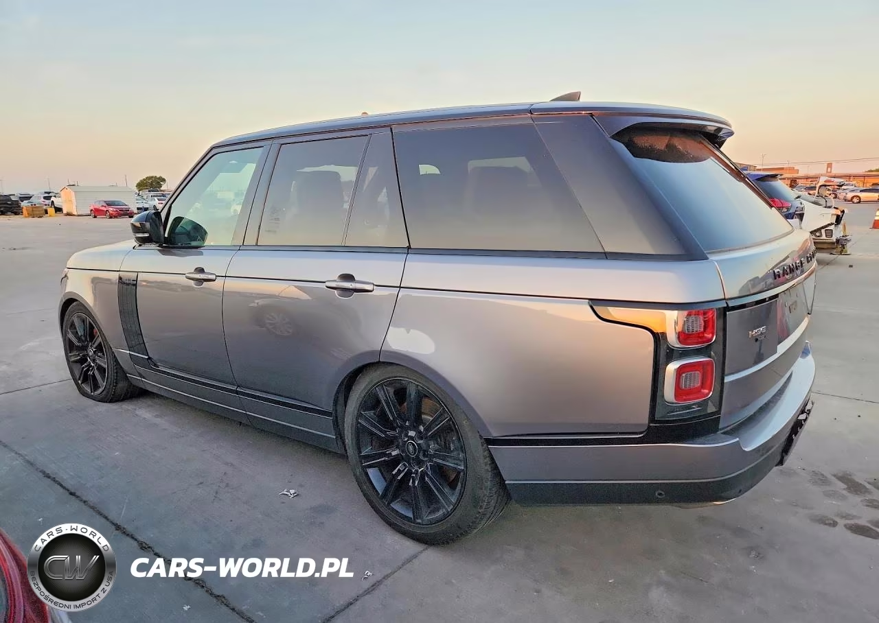2020 Land Rover Range Rover Hse VIN:SALGS2RU1LA590226 - 2