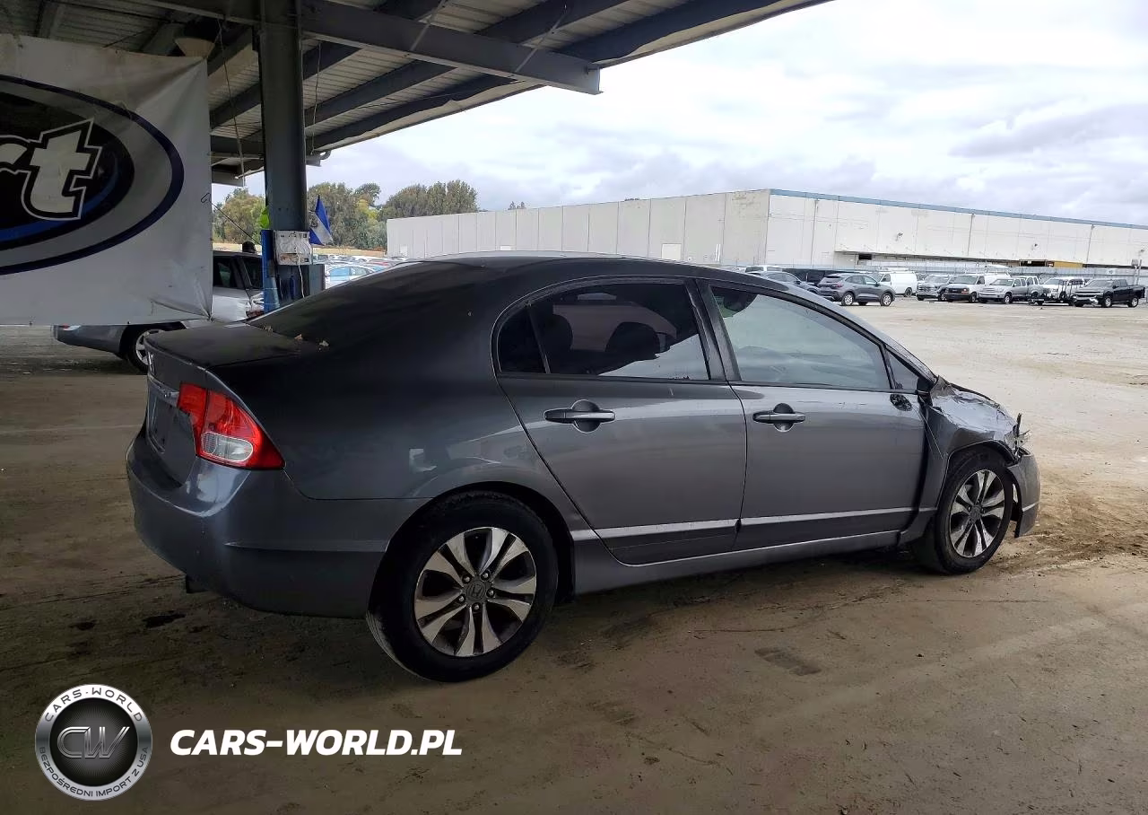 2010 Honda Civic Lx VIN:2HGFA1F53AH331282 - 3