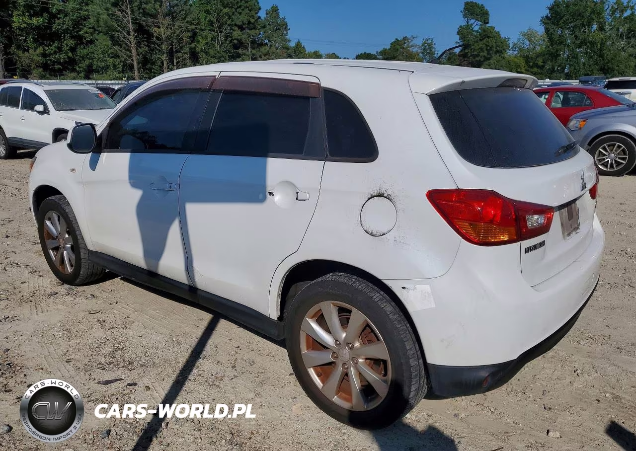 2015 Mitsubishi Outlander Sport Es VIN:4A4AP3AU4FE055297 - 2