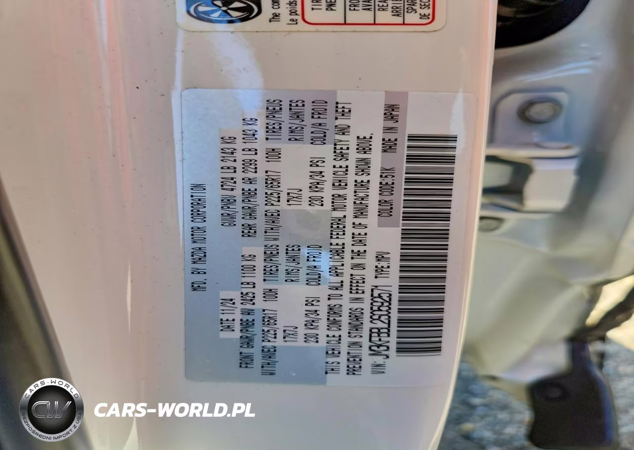 2025 Mazda Cx-5 Select VIN:JM3KFBBL2S0592571 - 13