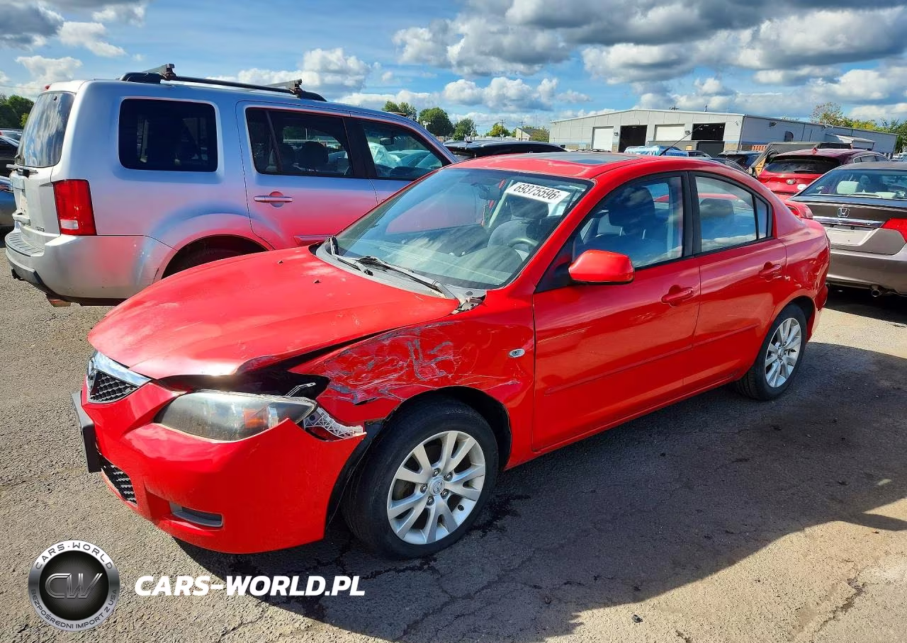 2008 Mazda 3 I VIN:JM1BK32GX81833759 - 1