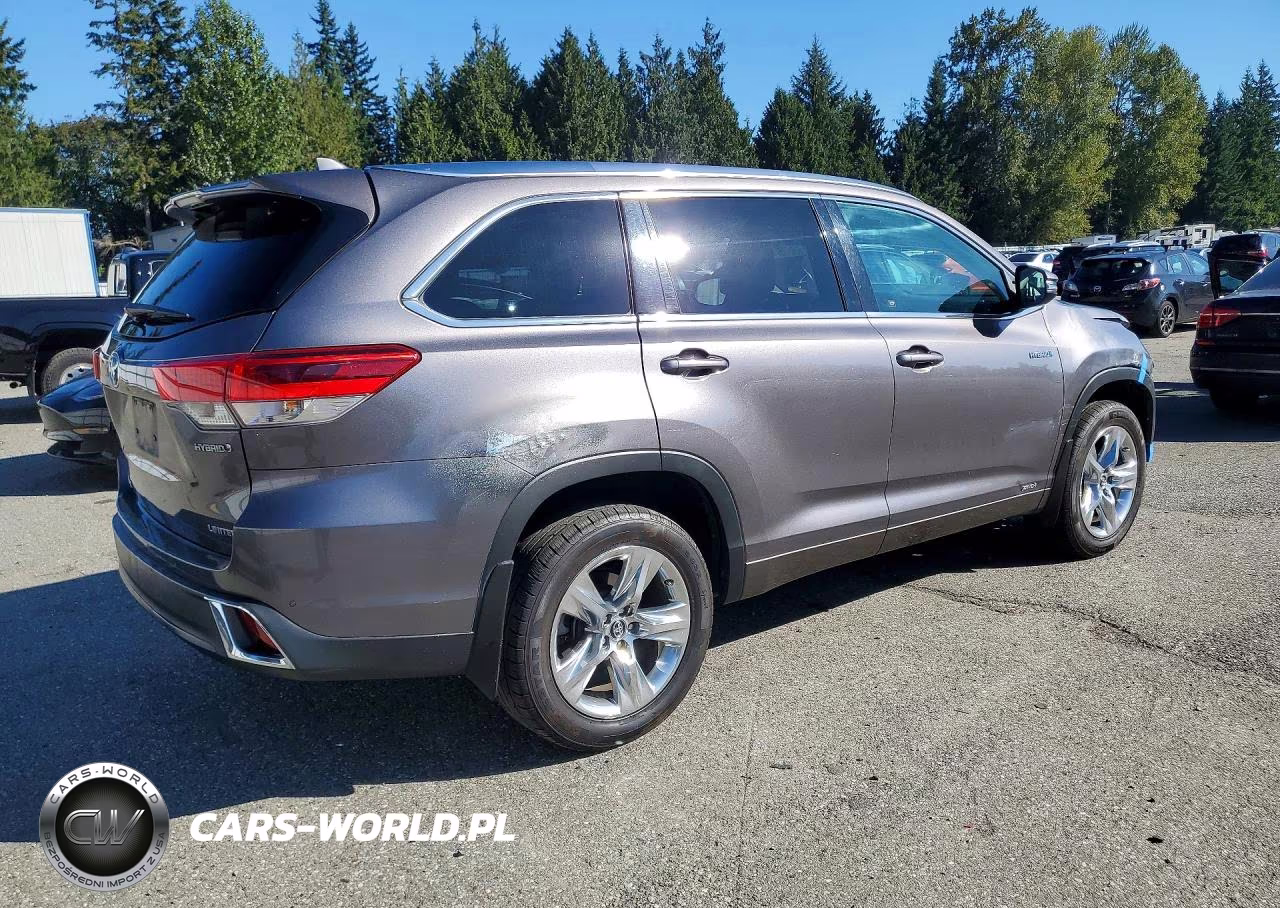 2019 Toyota Highlander Hybrid Limited VIN:5TDDGRFH9KS073673 - 3