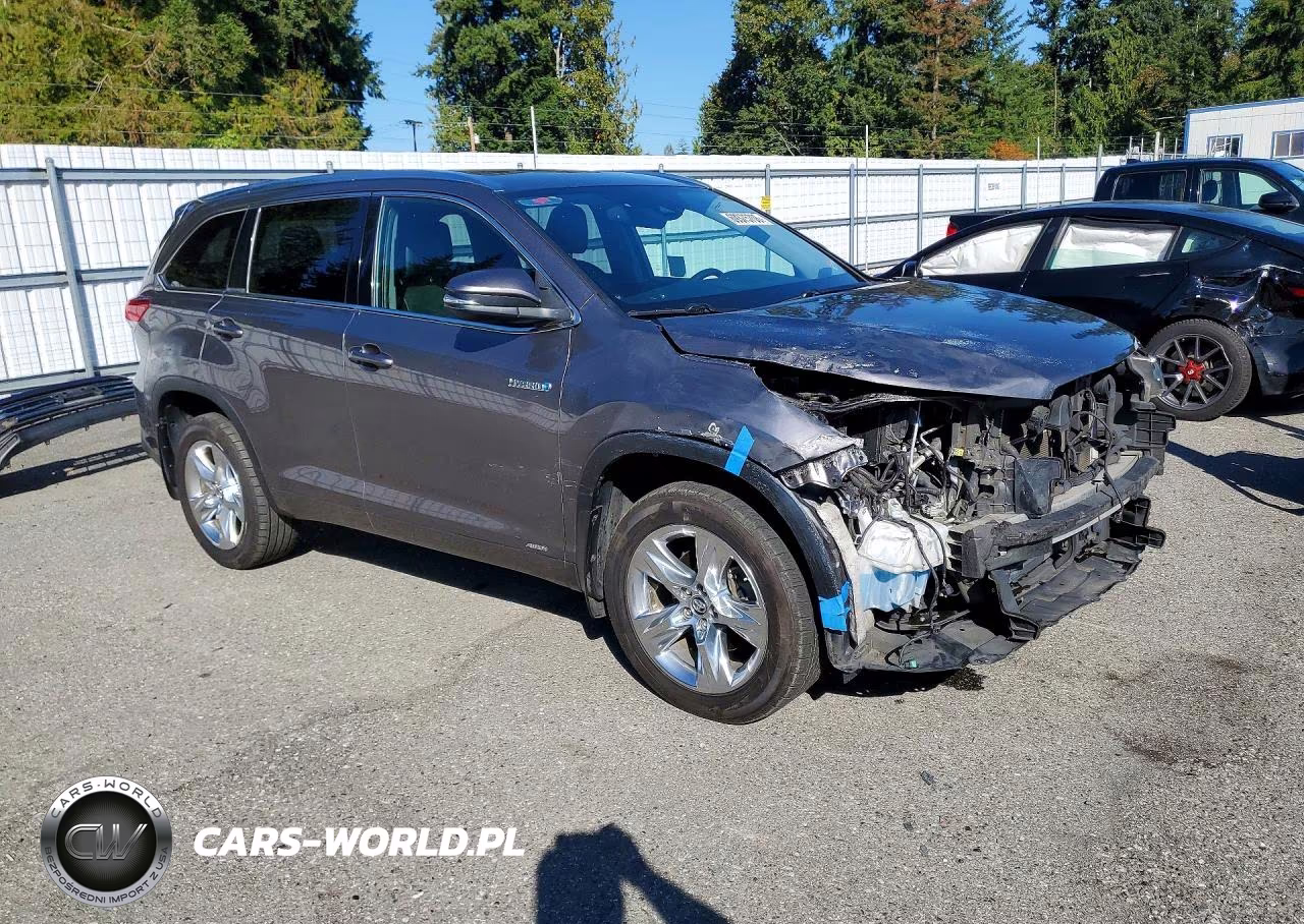 2019 Toyota Highlander Hybrid Limited VIN:5TDDGRFH9KS073673 - 4