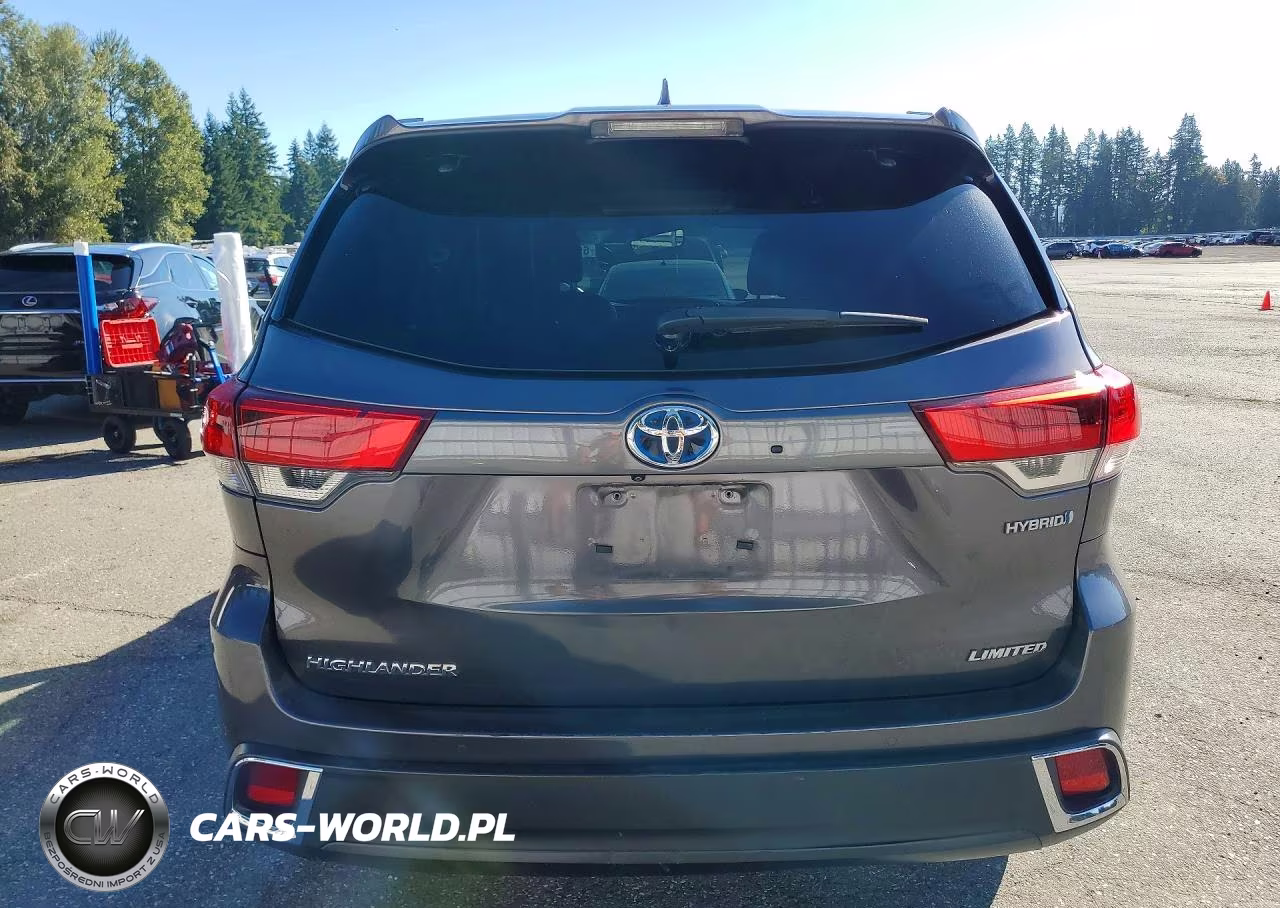 2019 Toyota Highlander Hybrid Limited VIN:5TDDGRFH9KS073673 - 6