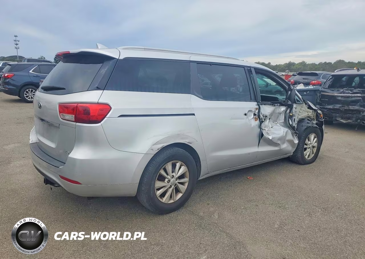2015 Kia Sedona Lx VIN:KNDMB5C16F6053904 - 3