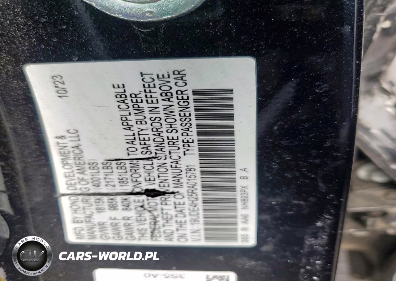 2024 Acura Integra VIN:19UDE4H25RA015781 - 12