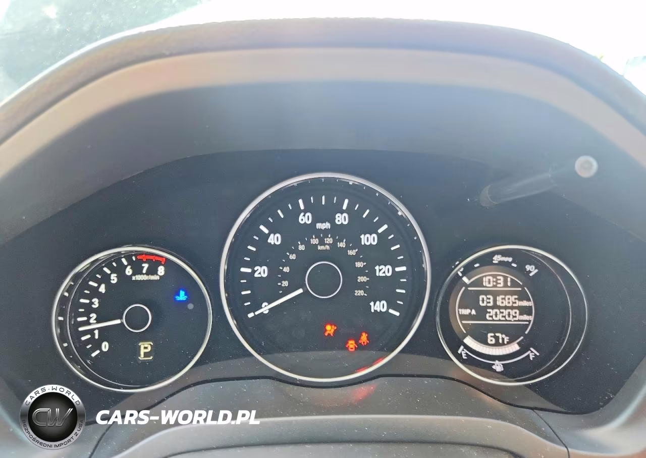 2018 Honda Hr-V Lx VIN:3CZRU6H36JG701176 - 9