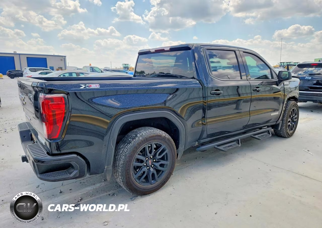 2022 GMC Sierra K1500 Elevation VIN:3GTUUCED8NG587831 - 3
