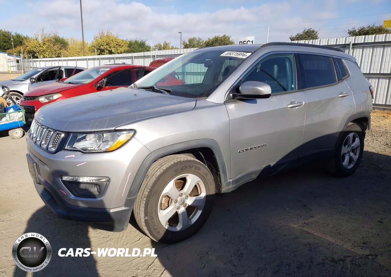 2019 Jeep Compass Latitude VIN:3C4NJDBB0KT597133 - 1
