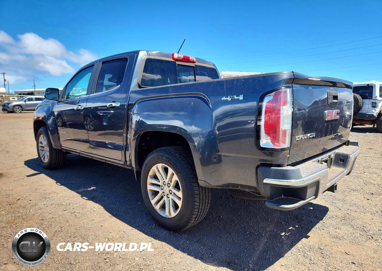 2016 GMC Canyon Slt VIN:1GTG6DE36G1278655 - 2
