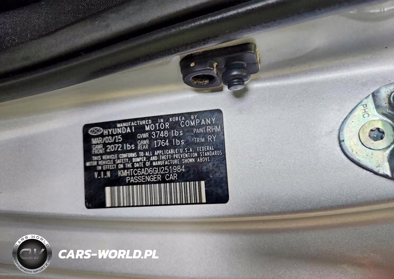2016 Hyundai Veloster Base VIN:KMHTC6AD6GU251984 - 12