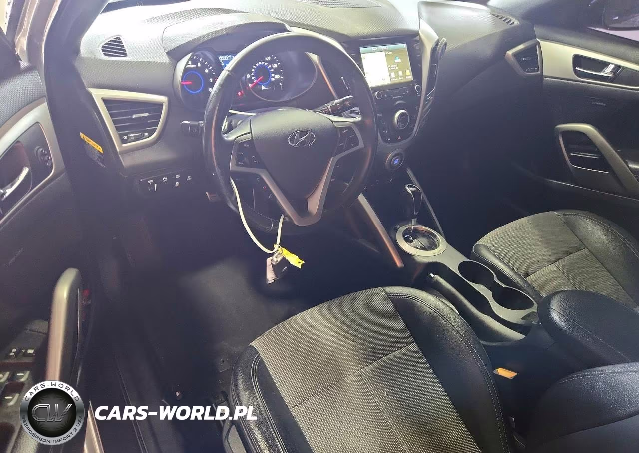 2016 Hyundai Veloster Base VIN:KMHTC6AD6GU251984 - 8