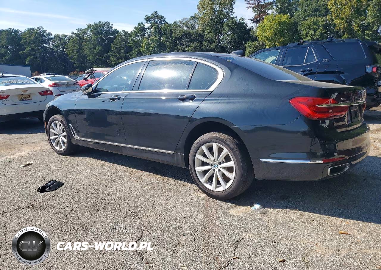 2019 BMW 740 Xi VIN:WBA7E4C59KGV28576 - 2