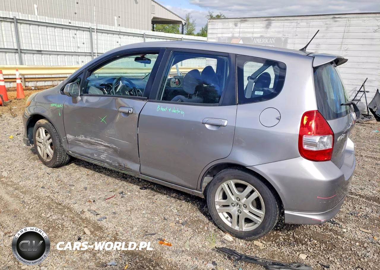 2007 Honda Fit S VIN:JHMGD37627S019354 - 2