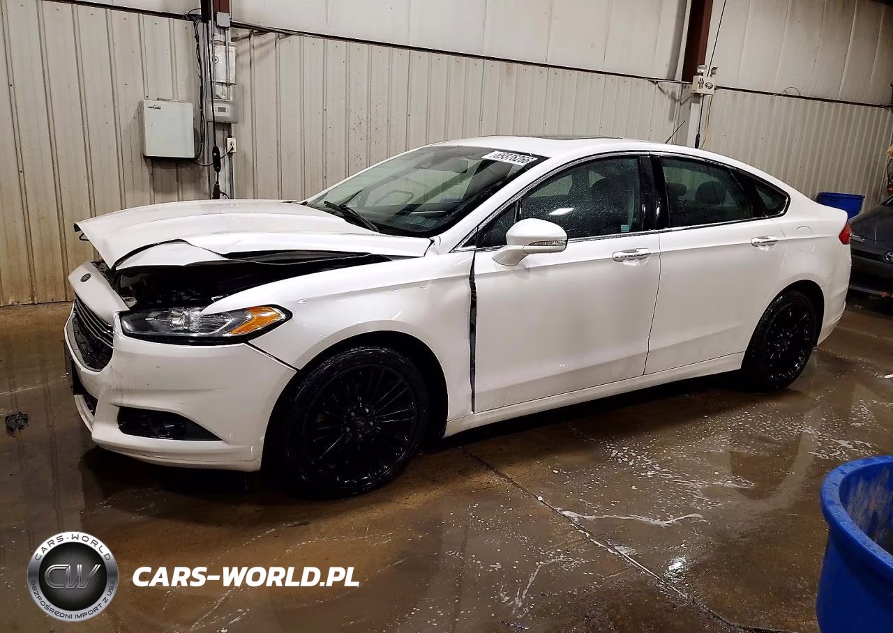 2014 Ford Fusion Se VIN:3FA6P0H98ER348585 - 1
