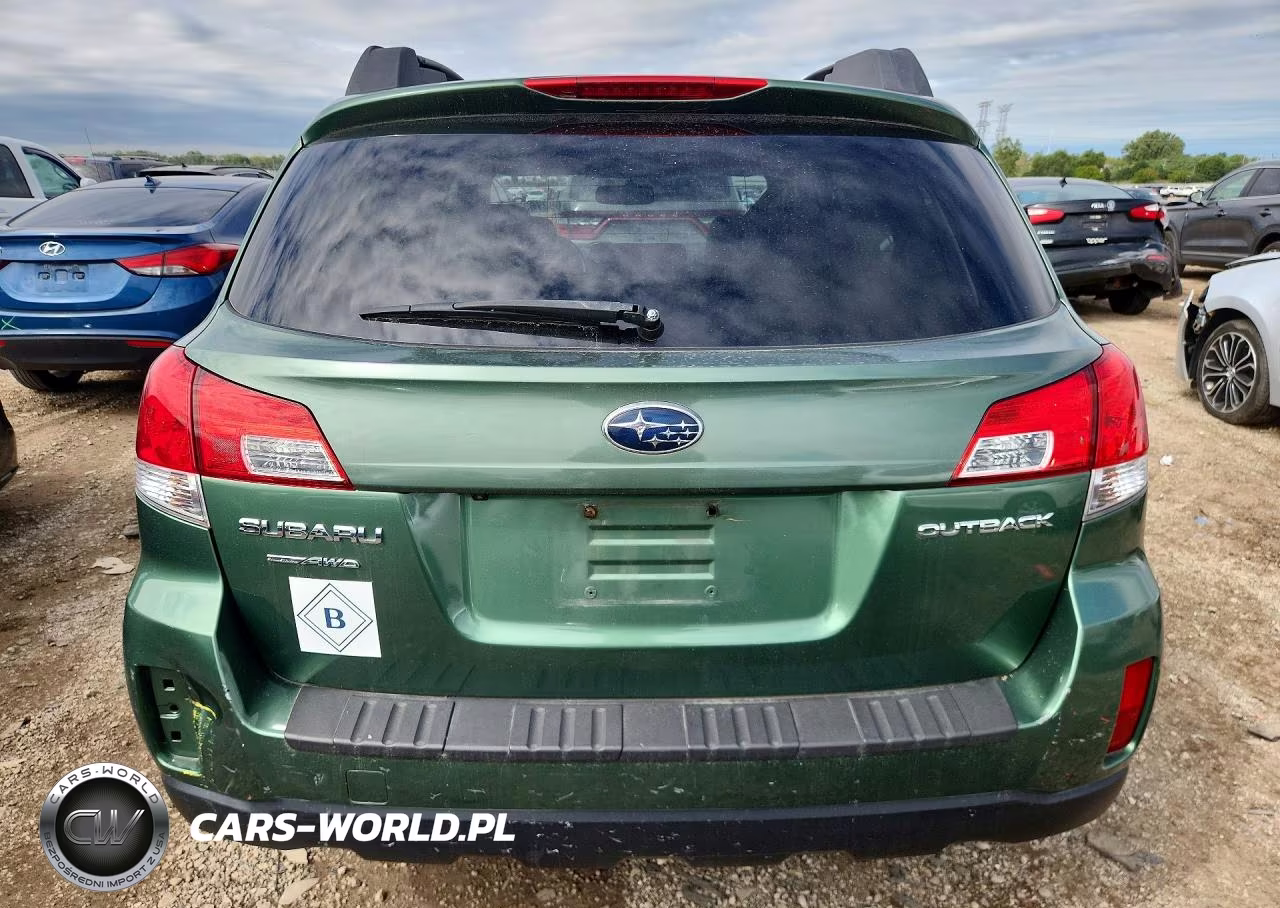 2012 Subaru Outback 2.5I Premium VIN:4S4BRCGC6C3295300 - 6