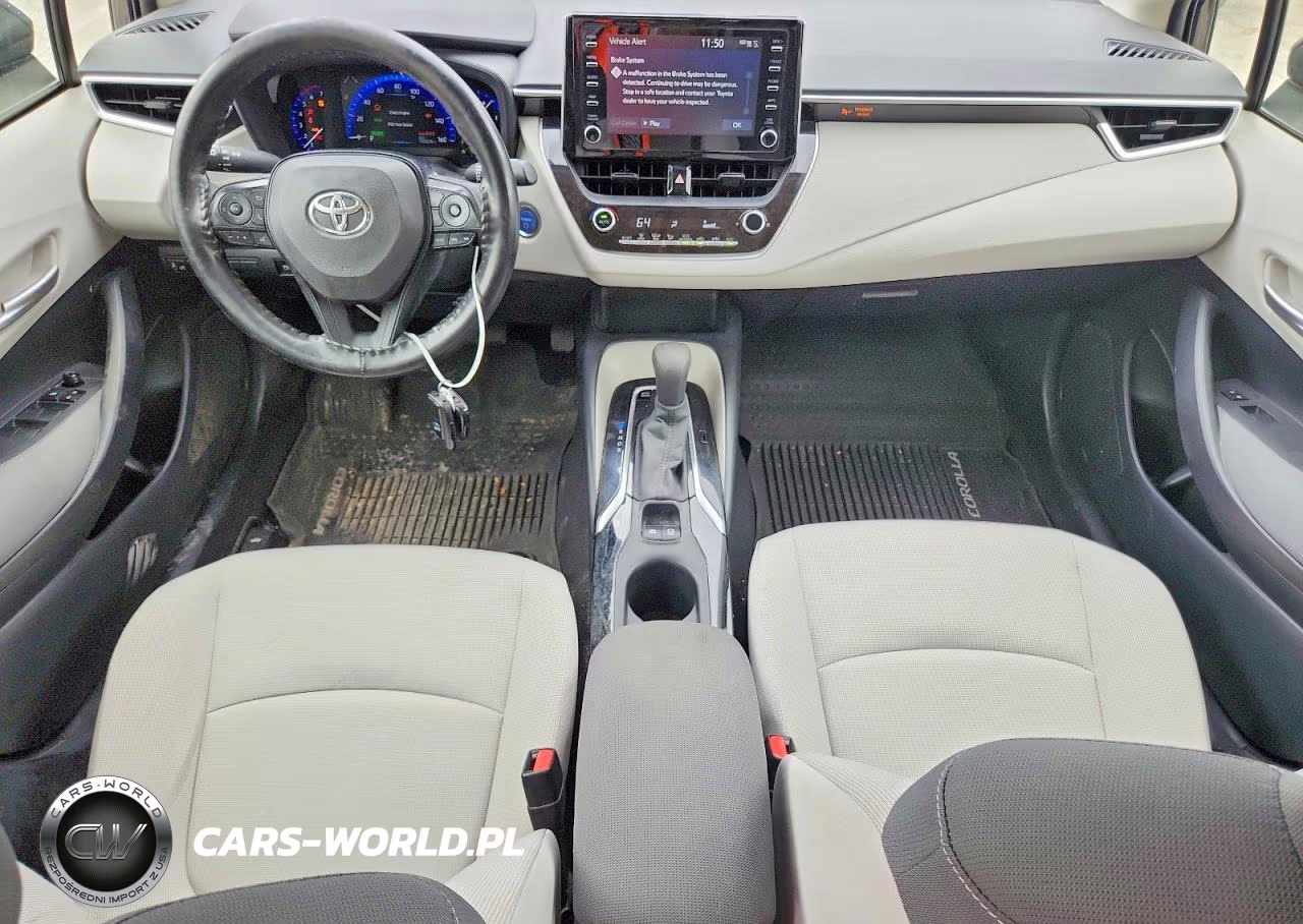 2020 Toyota Corolla Le VIN:JTDEBRBEXLJ004133 - 8