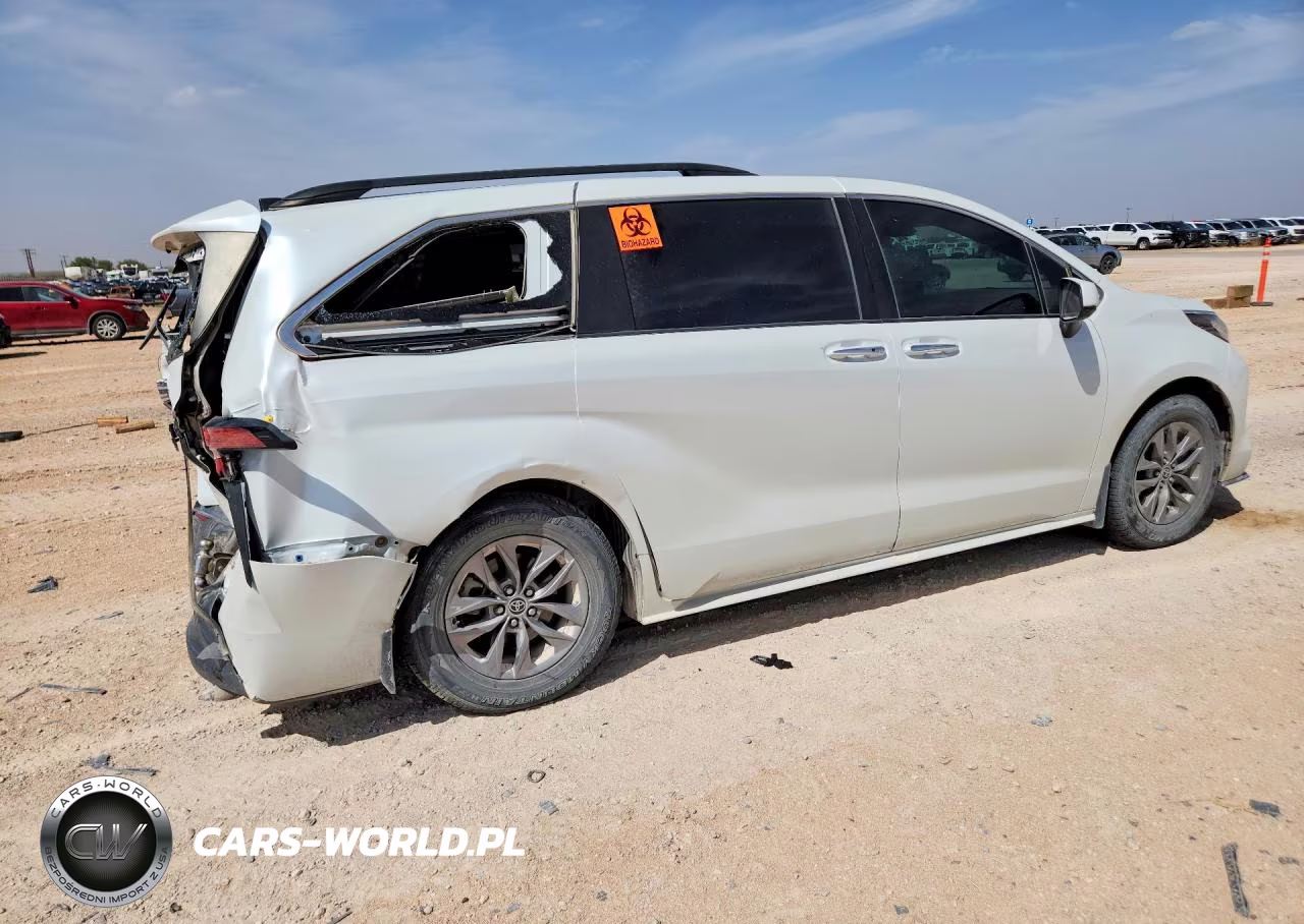 2022 Toyota Sienna Xle VIN:5TDYRKEC8NS078893 - 3