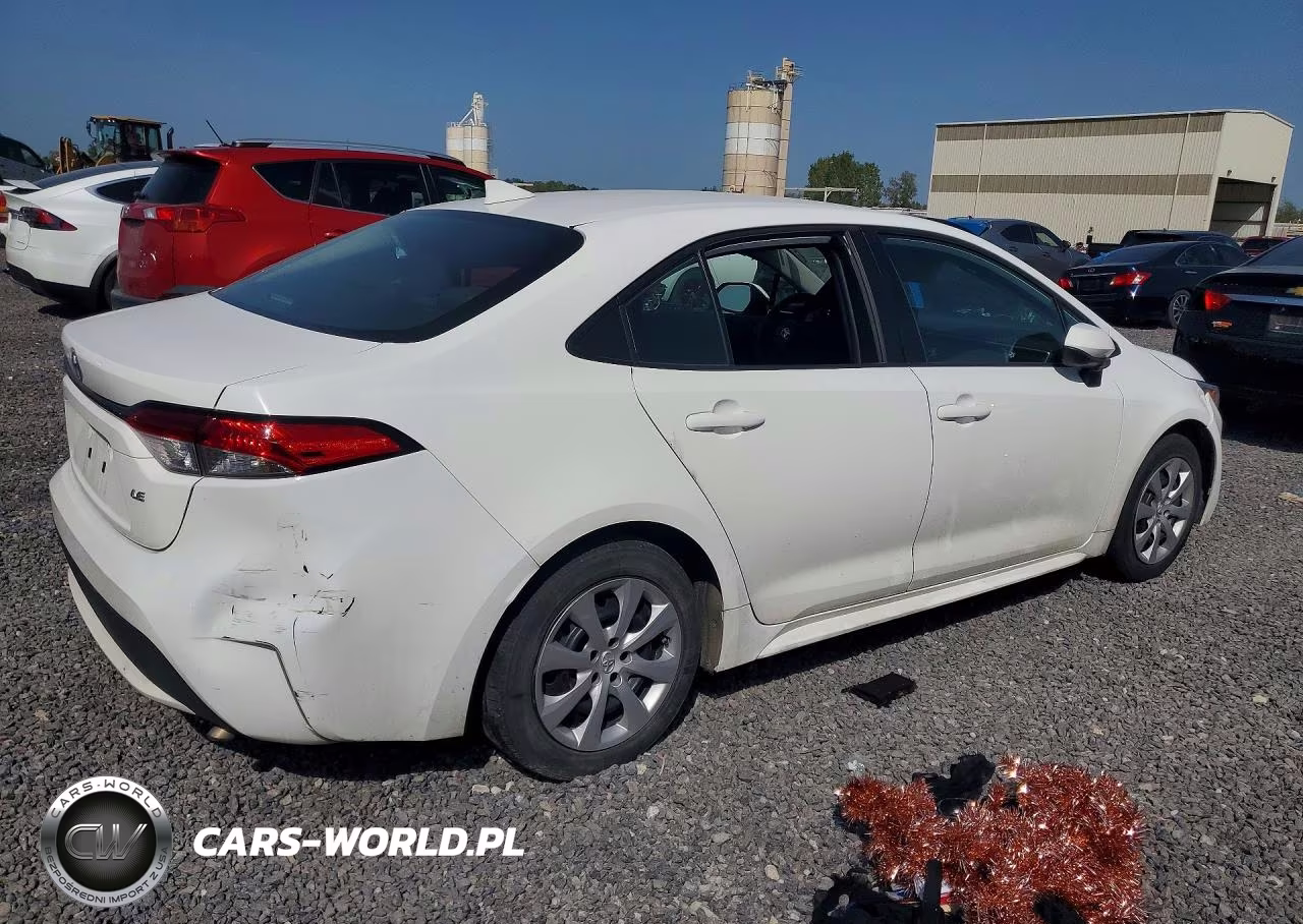 2022 Toyota Corolla Le VIN:5YFEPMAE5NP370151 - 3