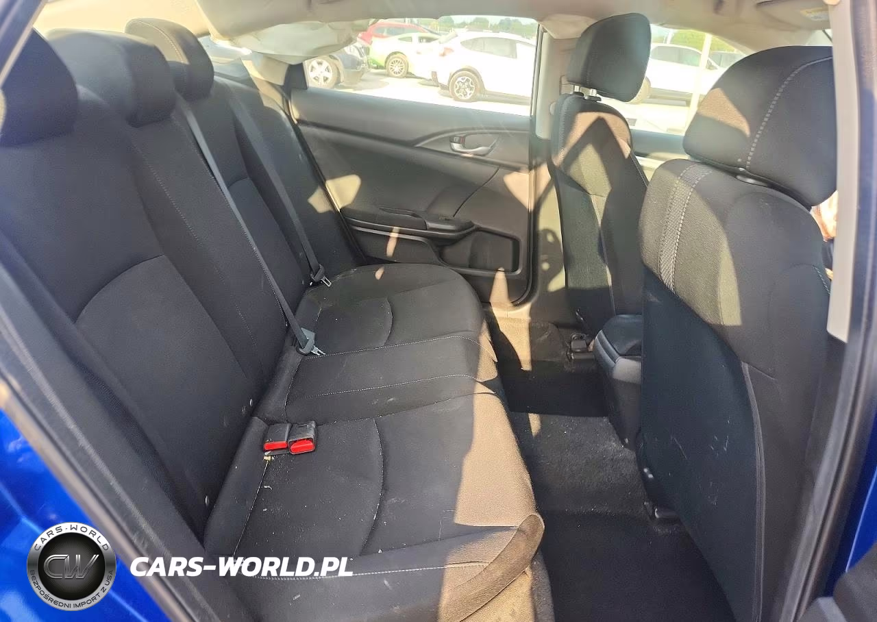 2019 Honda Civic Lx VIN:19XFC2F68KE034190 - 10
