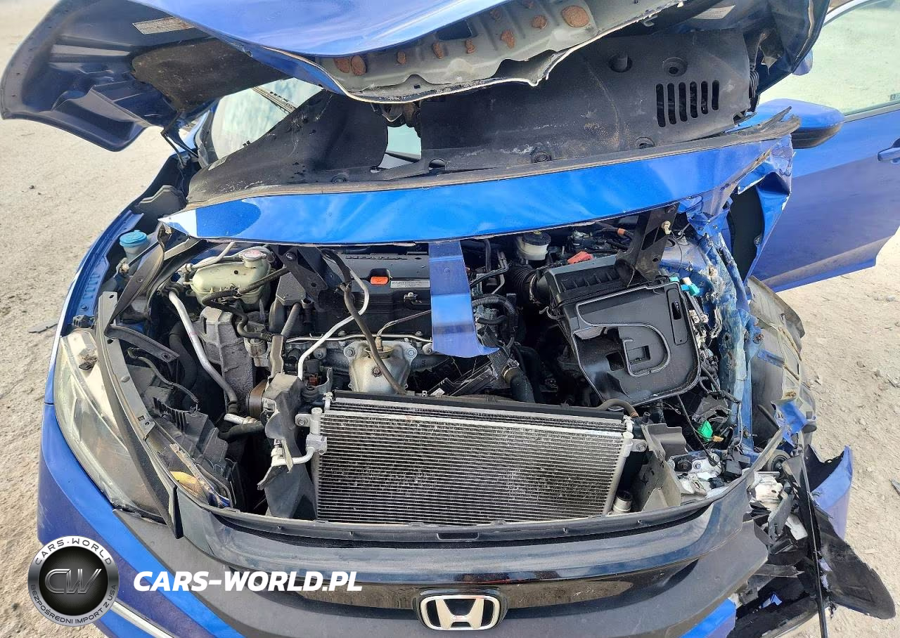 2019 Honda Civic Lx VIN:19XFC2F68KE034190 - 11