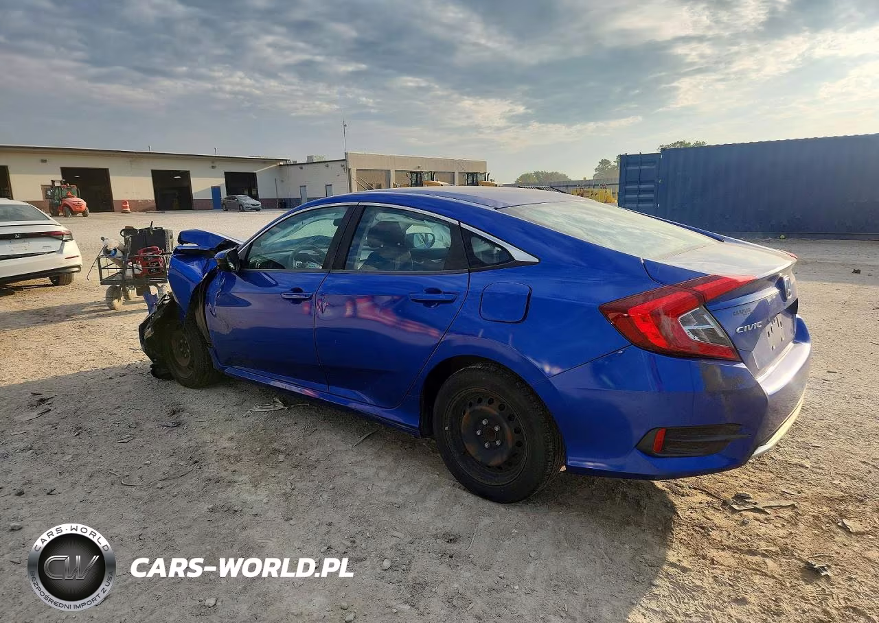 2019 Honda Civic Lx VIN:19XFC2F68KE034190 - 2