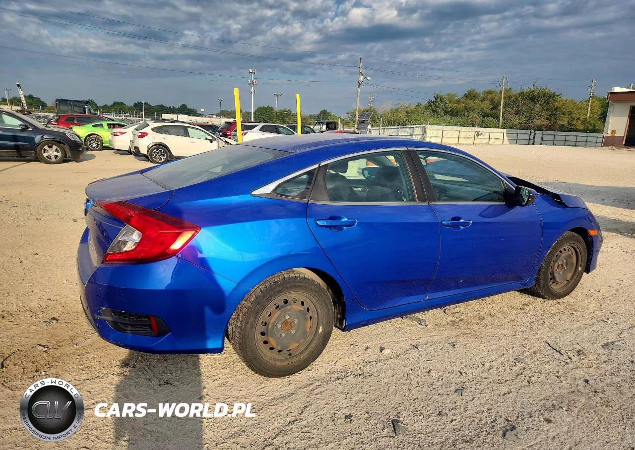 2019 Honda Civic Lx VIN:19XFC2F68KE034190 - 3