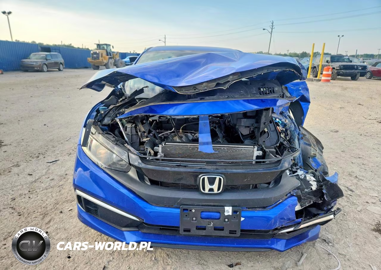 2019 Honda Civic Lx VIN:19XFC2F68KE034190 - 5