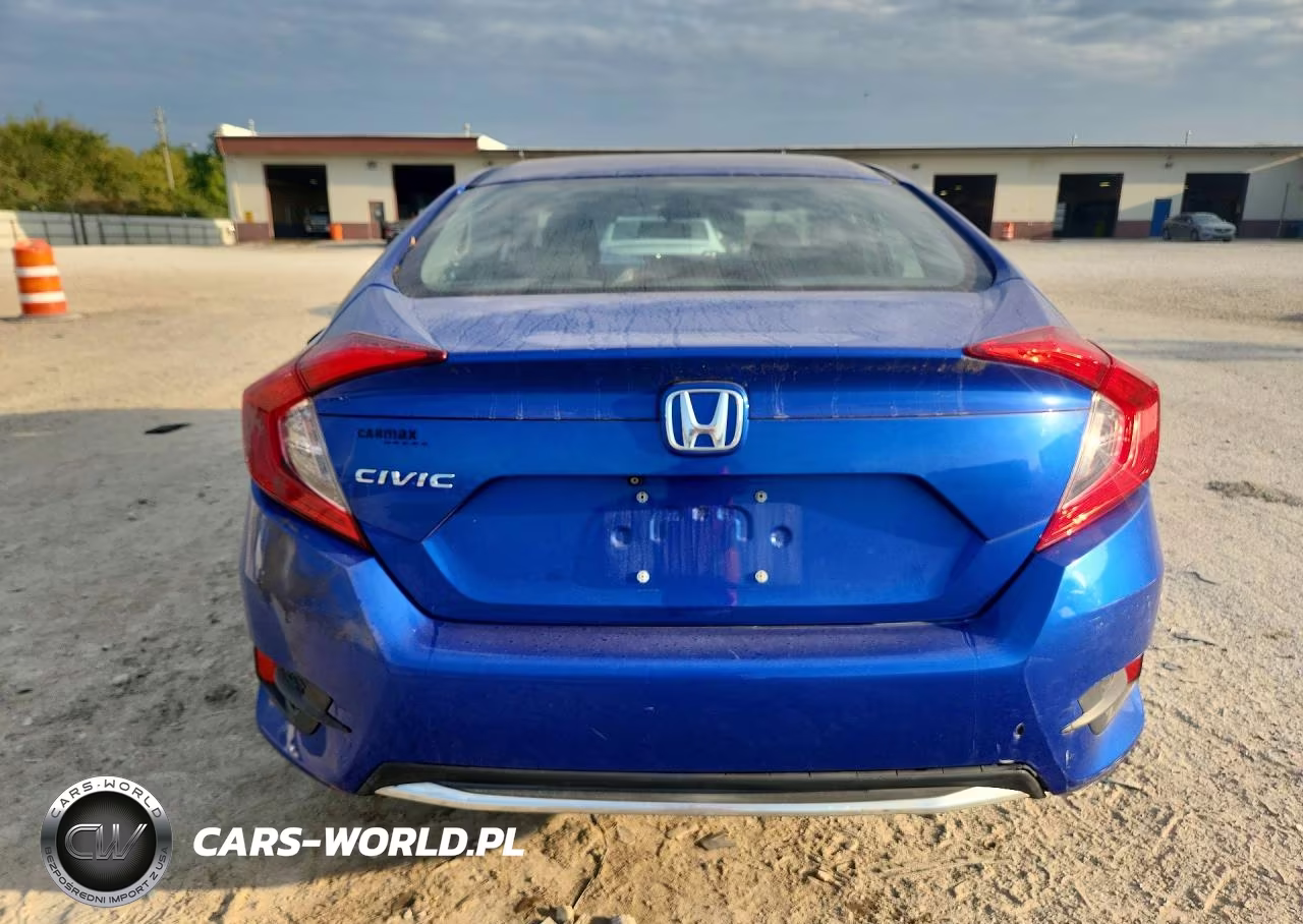 2019 Honda Civic Lx VIN:19XFC2F68KE034190 - 6