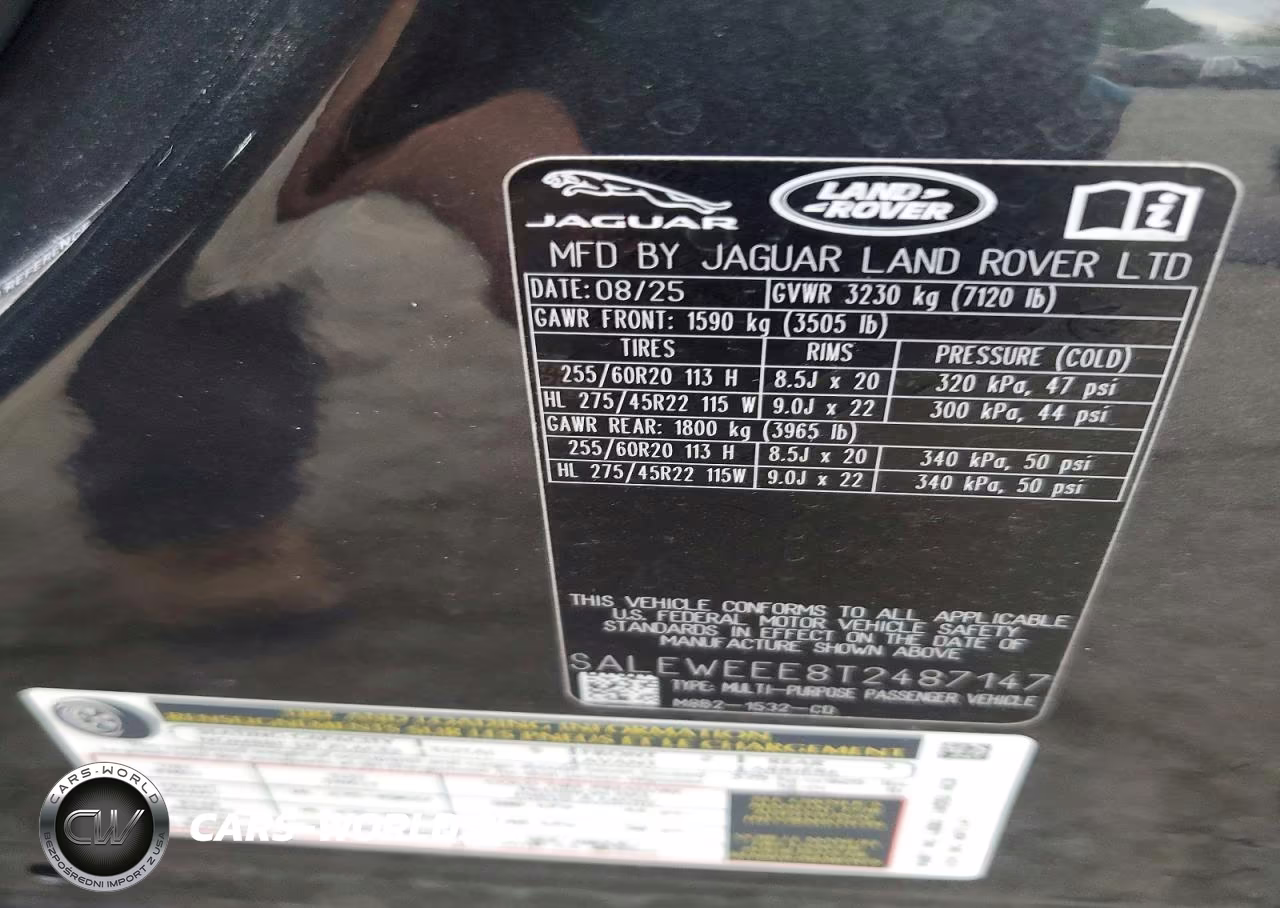 2026 Land Rover Defender 110 Limited Edition VIN:SALEWEEE8T2487147 - 14