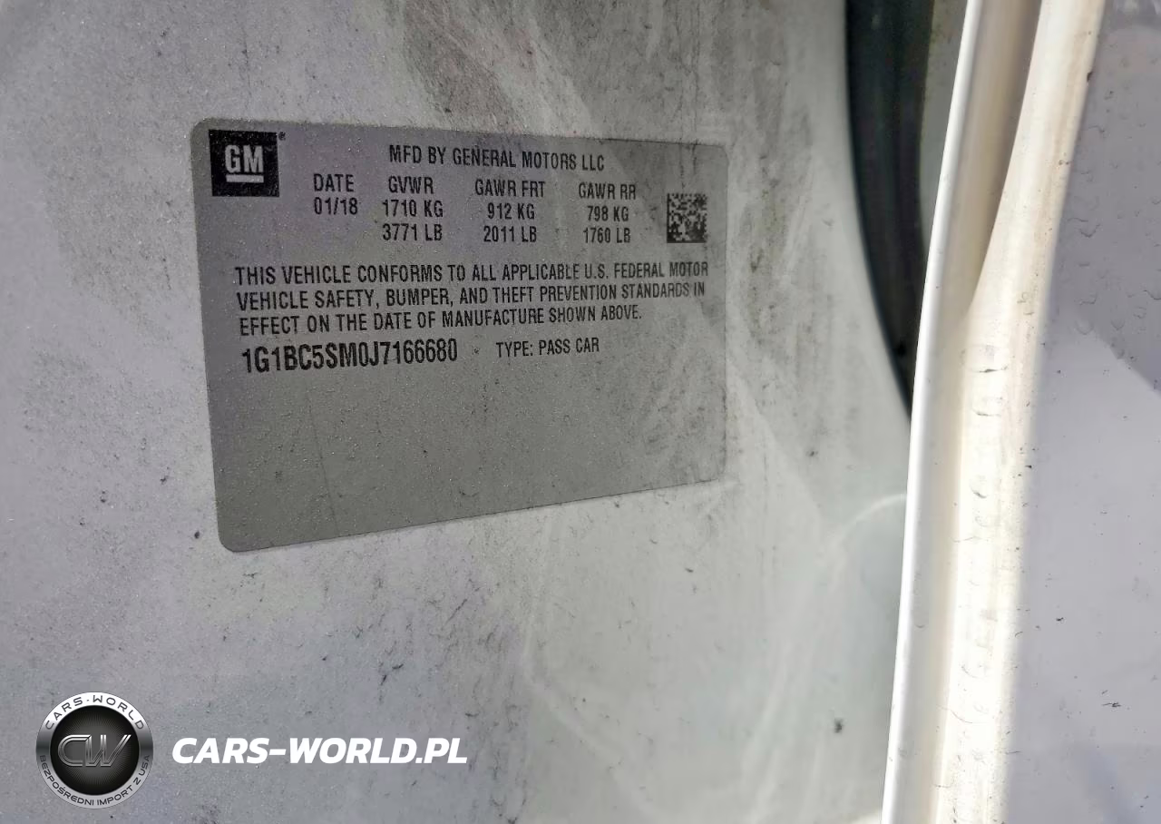 2018 Chevrolet Cruze Ls VIN:1G1BC5SM0J7166680 - 12
