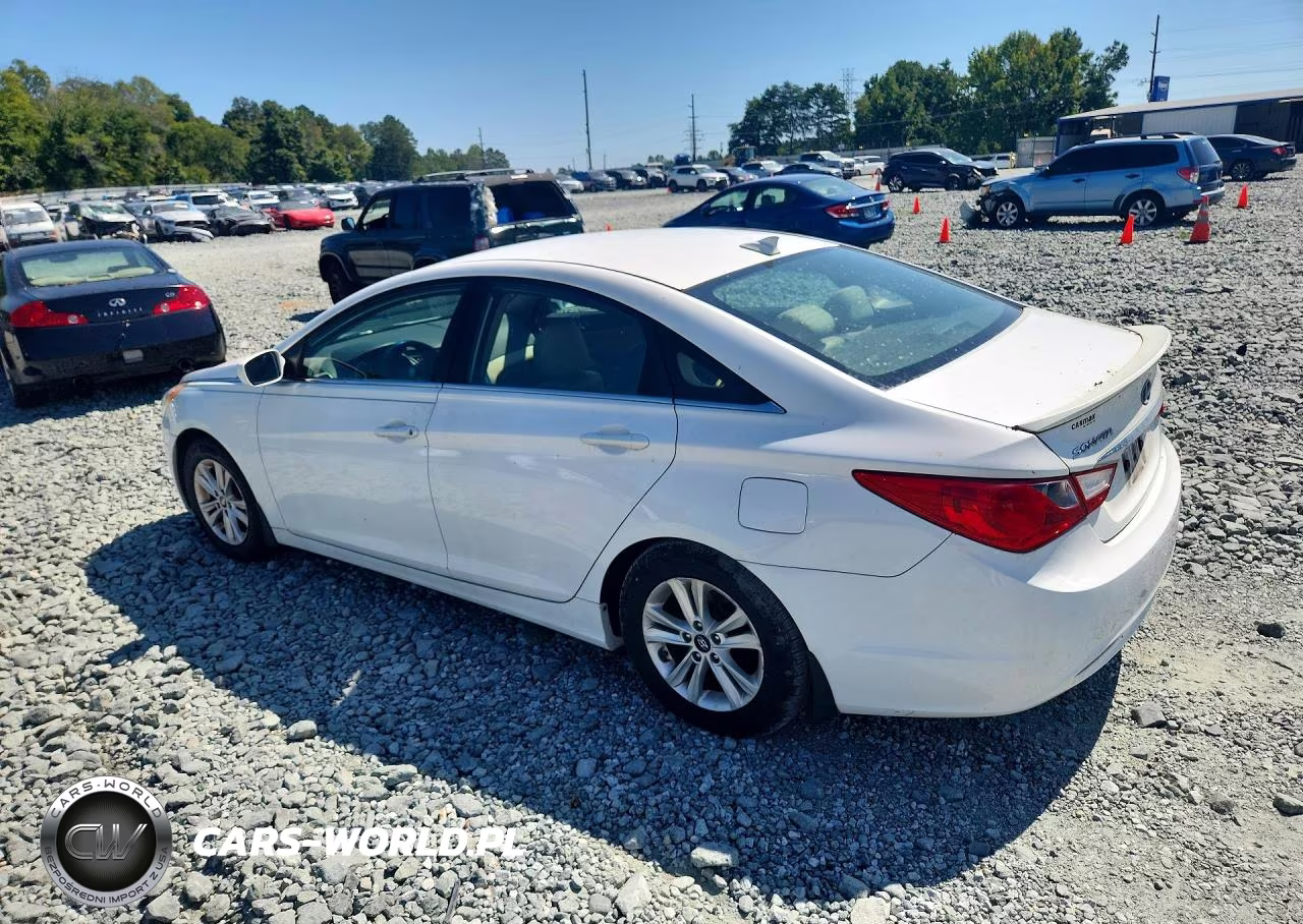 2013 Hyundai Sonata Gls VIN:5NPEB4AC9DH801129 - 2