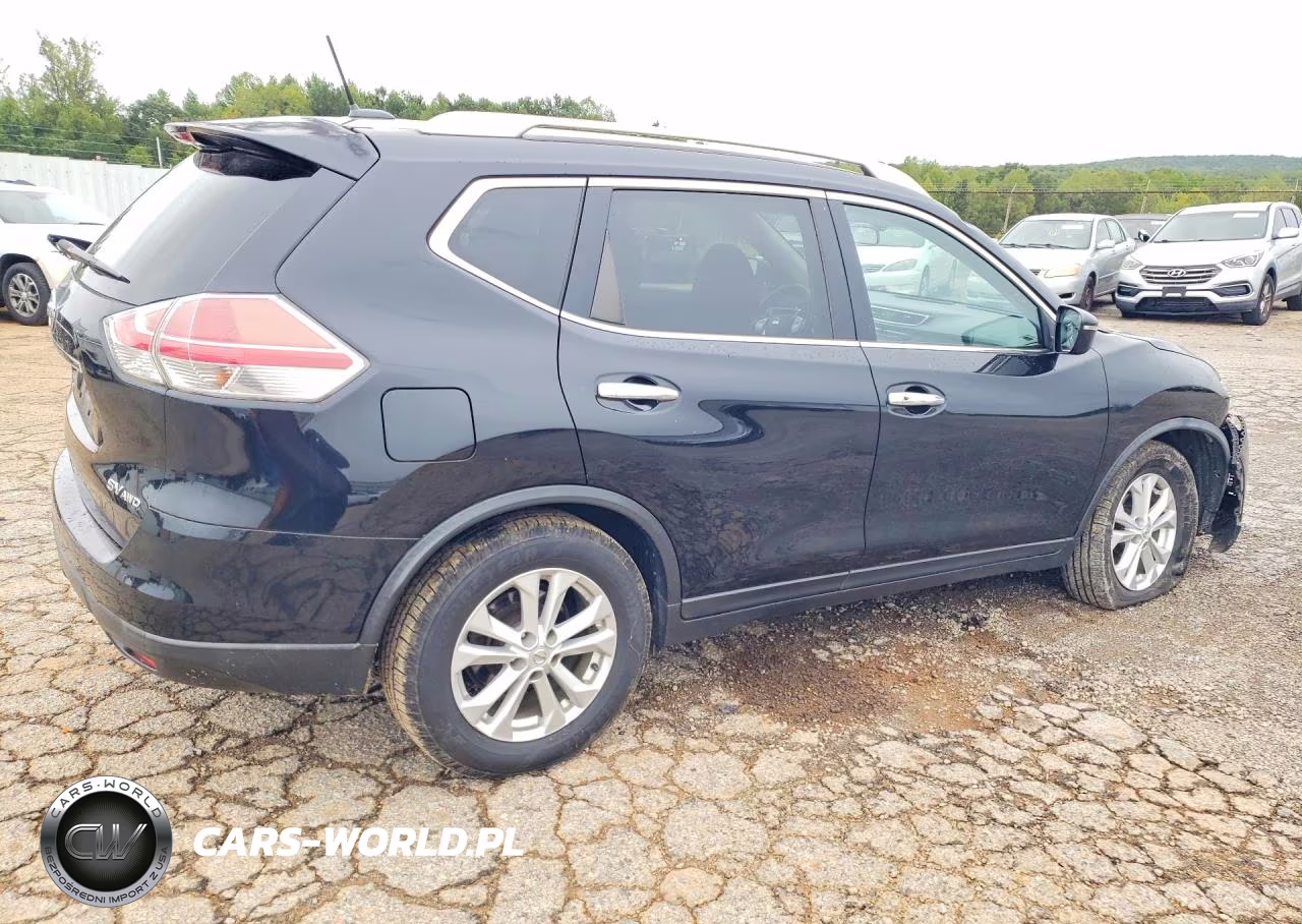 2016 Nissan Rogue Sv VIN:KNMAT2MV3GP731598 - 3