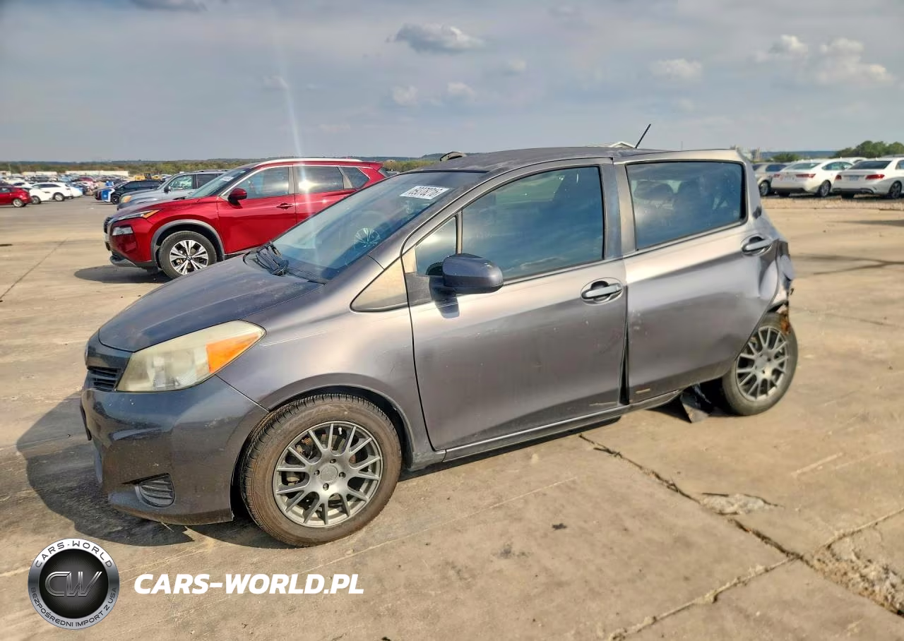 2014 Toyota Yaris 5-Door Le VIN:JTDKTUD36ED589809 - 1