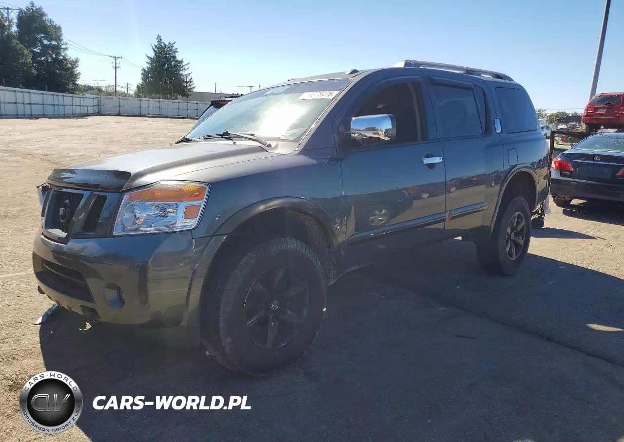 2012 Nissan Armada Sv VIN:5N1BA0NC8CN605623 - 1