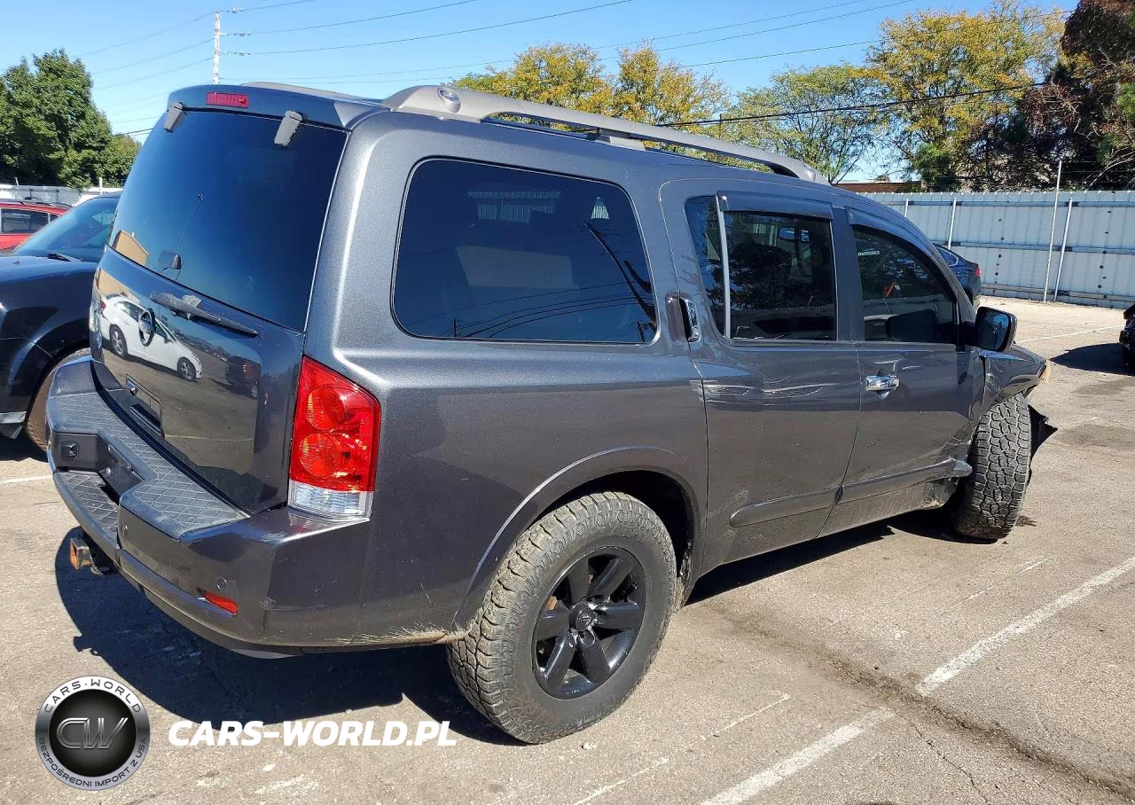 2012 Nissan Armada Sv VIN:5N1BA0NC8CN605623 - 3