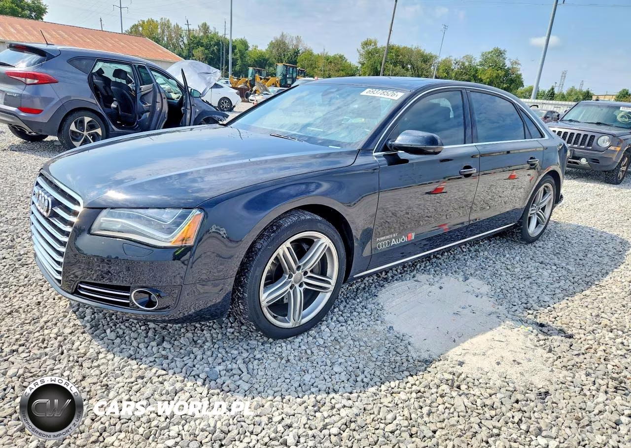 2013 Audi A8 L Quattro VIN:WAURGAFD7DN005012 - 1