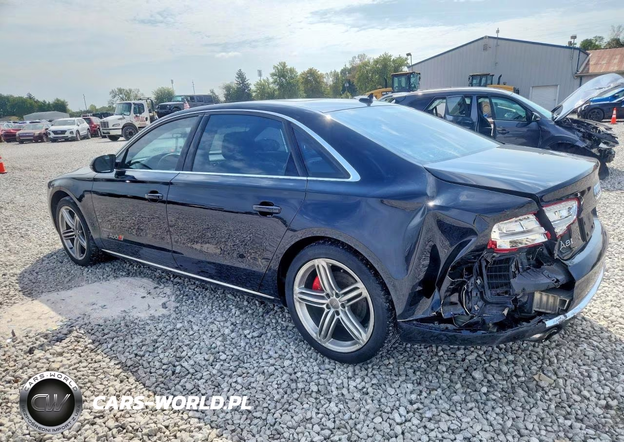 2013 Audi A8 L Quattro VIN:WAURGAFD7DN005012 - 2