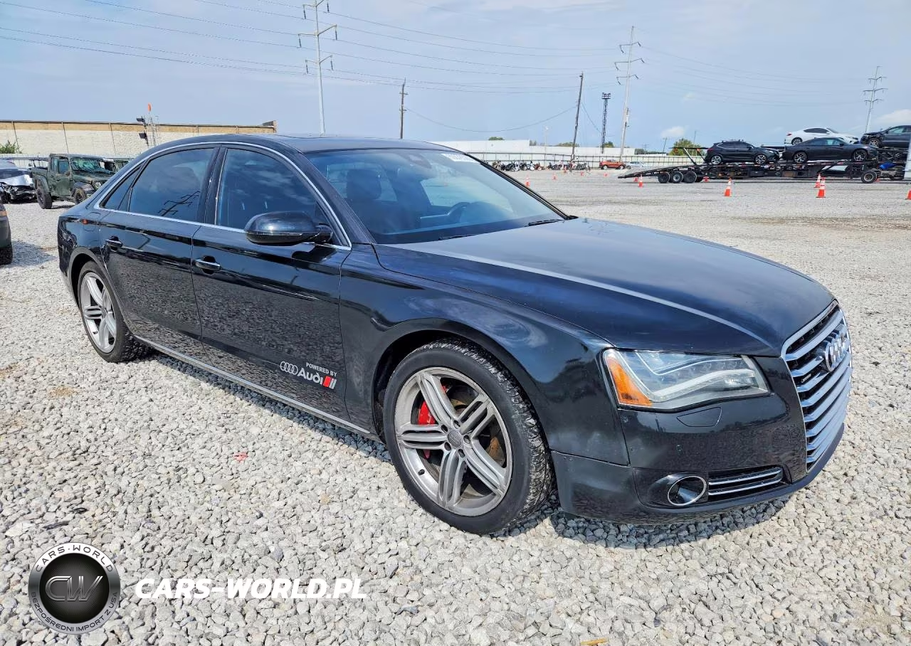 2013 Audi A8 L Quattro VIN:WAURGAFD7DN005012 - 4