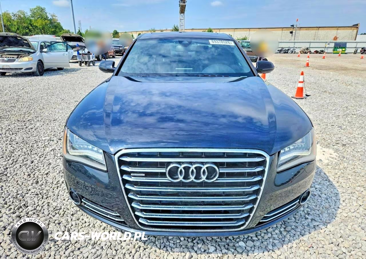 2013 Audi A8 L Quattro VIN:WAURGAFD7DN005012 - 5