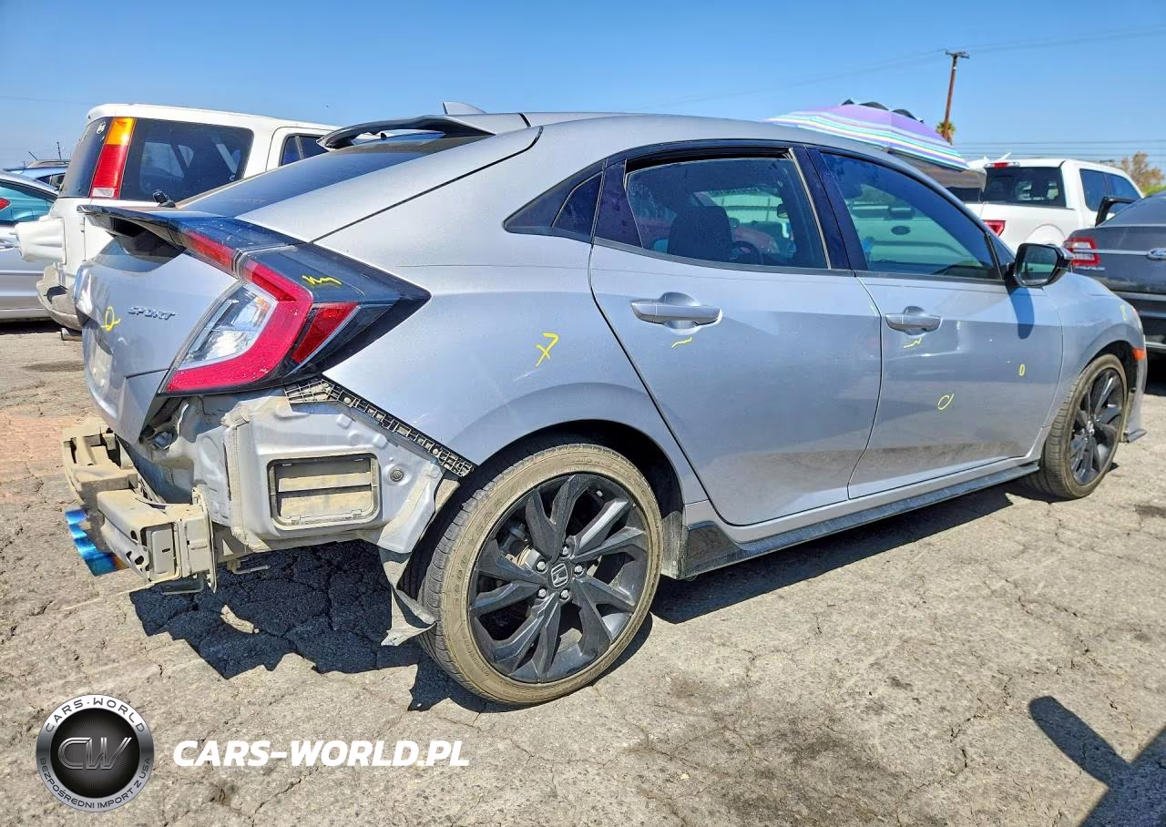 2019 Honda Civic Sport VIN:SHHFK7H46KU212215 - 3