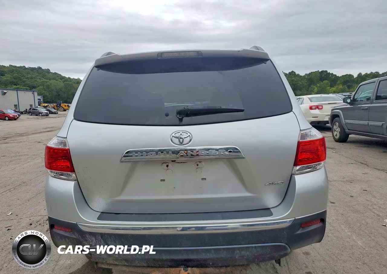 2013 Toyota Highlander Se VIN:5TDBK3EH6DS224010 - 6