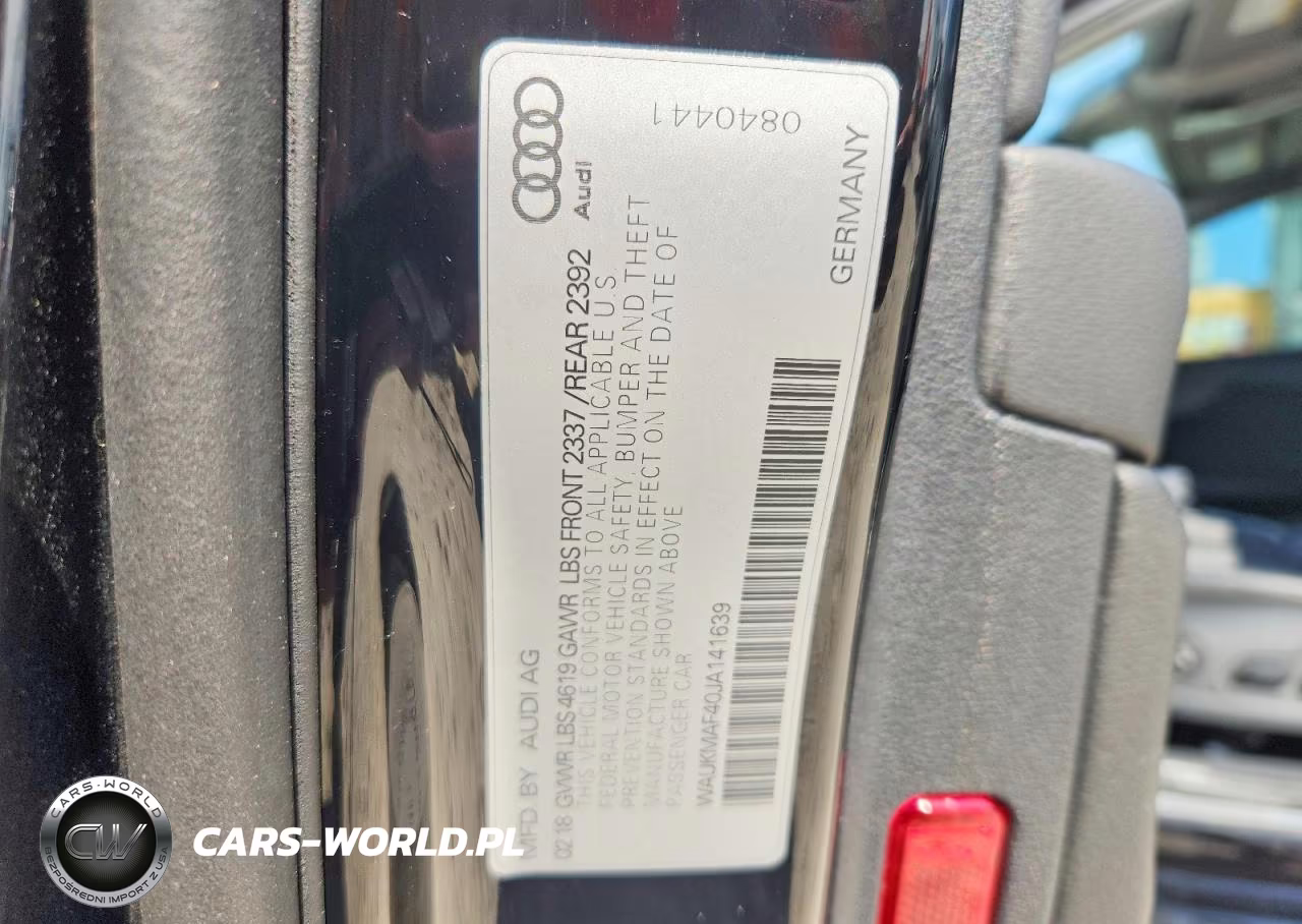 2018 Audi A4 Premium VIN:WAUKMAF40JA141639 - 12