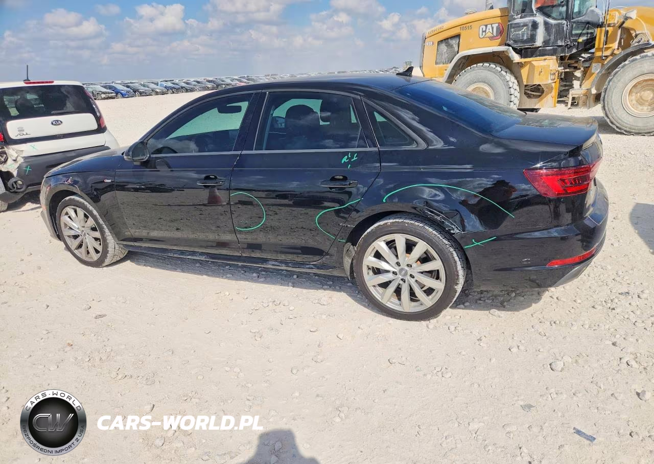 2018 Audi A4 Premium VIN:WAUKMAF40JA141639 - 2