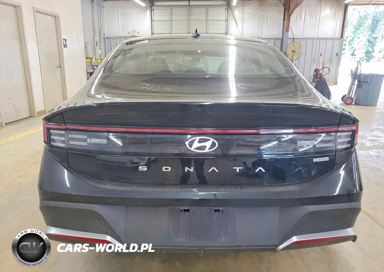 2026 Hyundai Sonata Hybrid Blue VIN:KMHL24JJ7TA165303 - 6