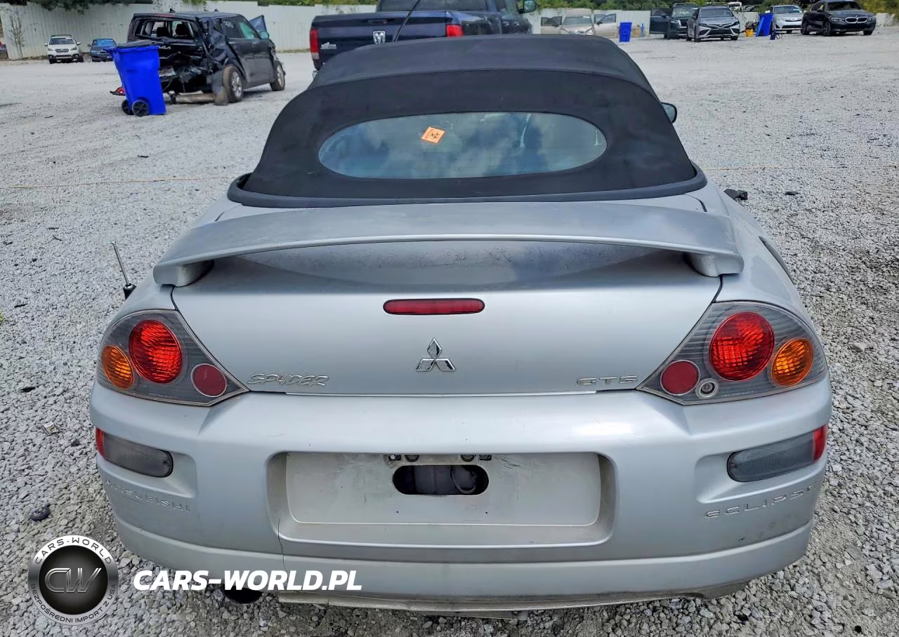 2003 Mitsubishi Eclipse Spyder Gts VIN:4A3AE75H13E089305 - 6