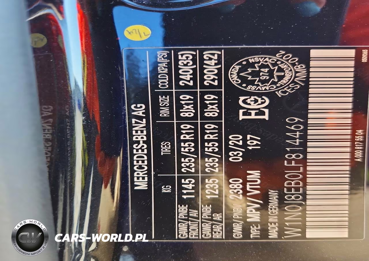2020 Mercedes-Benz Glc Coupe 300 4Matic VIN:W1N0J8EB0LF814469 - 12