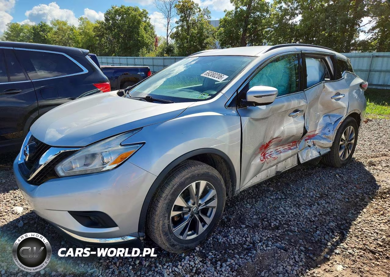 2017 Nissan Murano Sv – zdjęcie 1 z 12